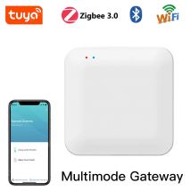 Tuya Zigbee 3.0 Smart Gateway Hub Bridge multimodale Smart Home WiFi Bluetooth APP Controllo Funziona con Alexa Google Home