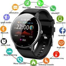 LIGE Smart Watch uomo donna Full Touch Screen Sport Fitness Watch Man IP67 chiamata Bluetooth impermeabile per smartwatch Android IOS