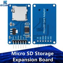 Modulo lettore di schede Micro SD/TF da 1 ~ 5 pezzi con interfaccia SPI |   Convertitore di livello 3,3 V/5 V |   Espansione della memoria Plug&Play per progetti fai da te