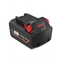 JYJZPB 5.5Ah/6.5Ah M18 Battery for Milwaukee 18V Li-Ion Replacement Battery M18 Battery,2 Pack Compatible with Milwaukee M18B XC