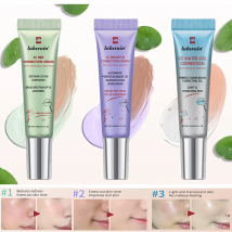 ErborianCC Creme Hautfeuchtigkeit Korrekte Rötung Leichtes Make-up Centella Akneflecken entfernen Verbessern Sie Stumpfheit der Haut Getönte Abdeckung