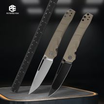 Coltello pieghevole PFP11 per pesci petrificati Multi-strumento 14C28N Lama cava in acciaio G10 Coltello pieghevole per pesci Utilità tattica Strumenti di caccia