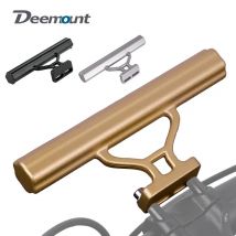 Deemount 15CM Fahrrad Vorbau Erweiterte Halterung Scheinwerfer Halterung Bar Computer Halter Lampe Legierung Unterstützung Extender