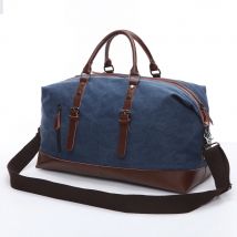 Bolsas de viaje de cuero de lona originales para hombres, bolsas de equipaje de mano para hombres, bolsas de lona de viaje grandes, bolsa de fin de semana durante la noche