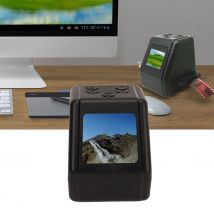 Film Scanner Multifunctional Multiple Film Support Image Edit Digital Film Scanner for Black White Negative