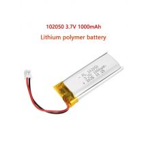 Real capacity 102050 3.7V 1000mAh Lipo Cells Lithium Polymer Rechargeable Battery for Beauty Instrument GPS LED Light with PCB
