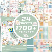 Tag/Woche/Monat Planer Aufkleber Buch DIY Scrapbooking Tagebuch Handbuch Dekorative Material Aufkleber Schreibwaren