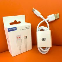 Tecno Camon 50 40 30 30s Pro Charger Cable 6A 45W 33W 68W USB Type C Fast Charging Data Line For Spark 40 Infinix Hot/Note 60 50