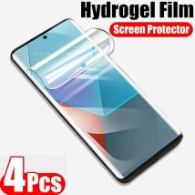 4 sztuki folii hydrożelowej do Redmi Note 13 Pro plus Note 13 4G Note 13R Pro 5G Folia ochronna do Redmi 13C 4G 13R 5G HD Folia przednia