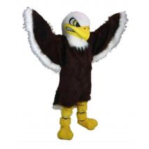 Adler Maskottchen Kostüm Erwachsene Gehen Lustige Leistung Requisiten Eule Kopfbedeckung Vogel Tier Mascotte Kostüm Party Halloween Anzüge