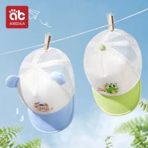 Aibedila niedlichen Baby Baseball Cap Cartoon Kinder Peaked Cap Kinder Ente Zunge Hut Baumwolle atmungsaktive Jungen Mädchen Outdoor Sonnenblende