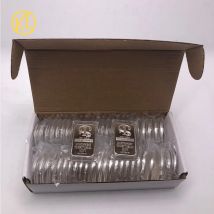 50 Stück/100 Stück Troy Unze .999 Feinsilber Beschichtete Northwest Territorial Mint Dayton NV Replika Bullion Bar Silbermünze Souvenir