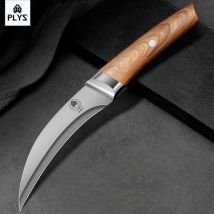 PLYS 1/3 Stück Ausbeinmesser, Spaltmesser, Spezialmesser zum Öffnen von Schweinefleisch, Kommerzielles scharfes Messer zum Schweinentötung des Butschers, mit Scheide