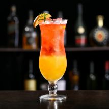 420ml Bar Hurricane Tasse Saft Tasse Glas Tasse hohes Getränk Spezial getränk kaltes Getränk Cocktail Tasse Perle Punkt Tasse Bar Set