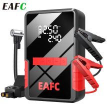 EAFC 1200A arrancador de batería de coche 150PSI compresor de aire 8000mAh refuerzo portátil potente dispositivo de arranque de batería de coche Clip inteligente
