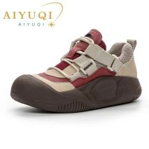 AIYUQI Frauen Turnschuhe Retro 2024 Frühjahr Neue Nicht Slip Frauen Vulkanisierte Schuhe Aus Echtem Leder Große Größe 41 42 43 frauen Schuhe