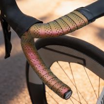 Cinghia per manubrio in silicone per bicicletta Nastro antiscivolo per barra di caduta antiurto Resistente trappola avvolgente per ciclismo Accessori per nastro manubrio per bici da strada
