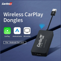 Gran oferta CarlinKit USB inalámbrico y con cable CarPlay Dongle Android Auto AI Box Mirrorlink
