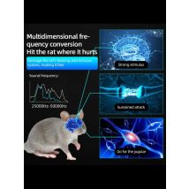 Insect Repellent Ultrasonic Rodent Deterrent 4 in 1 Electronic Rat Deterrent Humane Mouse Traps Effectively Repel Flies