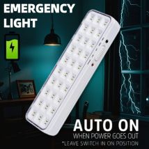 Lanterna ricaricabile portatile con luce di emergenza a LED per lanterna da campeggio domestica Lampada da lavoro per interni con uscita automatica montata a parete