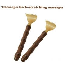 Einziehbarer Rückenmassagestab |   Rückenkratzer mit Holzgriff |   Ausziehbares Massagegerät für den Heim- und Bürogebrauch