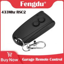 Garagensteuerung, universelle Garagentorsteuerung Ecostar RSC2 433 MHz, kompatibel mit RSC2 RSE2 RSZ1, AGS RSC2 RSE2