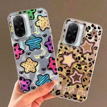 Mode Glitter Starry Gradient Bunte Telefon Fall Für Redmi A5 Hinweis 14 Pro Plus 5G 14S 13 A3 a3X 14C 13C Xiaomi 14T 13T Abdeckung
