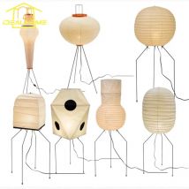 Japanische Wabi-Sabi Akari Noguchi Yong Stehlampe LED E27 Designer Reispapier Standlampe Kunst Dekor Zuhause Wohnzimmer/Teezimmer Sofa Café