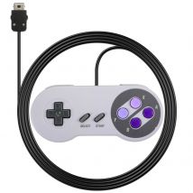 SNES/SFC-Gamepad, Original SNES/SFC-Spielekonsole, Gamepad-Griff für Super Nin-ten-do-Spielekonsole