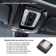Für Mercedes Benz A B CLA GLB GLA GLE Klasse W177 W247 C118 X247 H247 W167 EQA EQB 2020-2024 Auto Vorne lesen Lampe Licht Abdeckung