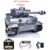 Mato RC-Metalltank im Maßstab 1:16, deutscher Tiger I, Infrarot-Version, KIT/RTR, Funksteuerungstanks, Modell, metallische Farbe, 1220, Spielzeug TH00644