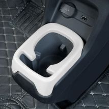 Telaio della tazza dell'acqua di controllo centrale per LEAPMOTOR T03 2024 Adesivo decorativo Portabicchieri dell'acqua Slot di archiviazione Accessori per la modifica