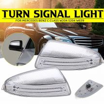 1pc indicatore di direzione sinistro/destro specchietto laterale a LED per Mercedes-Benz W204 W164 ML300 ML500 ML550 ML320 specchietto retrovisore ad alette