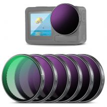 NEEWER ND/PL Filter Set Compatible with DJI Osmo Action 3/4/5 Pro Neutral Density Polarizing Action Camera Accessories