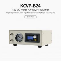 Kamoer 10L/min KCVP Laboratoryjna Pompa Próżniowa Membranowa 24V Bezszczotkowa Bezolejowa Pompa Powietrza o Negatywnym Ciśnieniu do Laboratoryjnego Urządzenia Filtra Ssącego