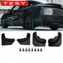 Parafanghi TESY per Tesla Nuovo Modello Y 2025 Launch Juniper - Senza Foratura/Nastro Adesivo, Paraspruzzi, Parafanghi Anteriori e Posteriori