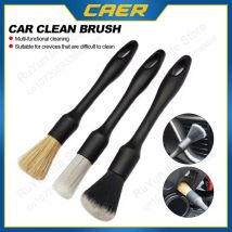3PCS Auto Detaillierung Pinsel Super Weiche Auto Innen Detail Pinsel Mit Synthetische Borsten Auto Dash Duster Pinsel Zubehör