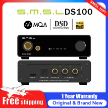 SMSL DS100 Decodificatore audio ad alta risoluzione USB MQA-CD XU316 Decktop DAC CS43131 32bit/768kHz DSD256 Amplificatore per cuffie coassiale ottico