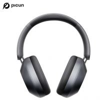Picun F6 Cuffie wireless con cancellazione attiva del rumore Monitoraggio della testa Audio 3D 40mm Cuffie Bluetooth ANC ad alta risoluzione Controllo APP HIFI