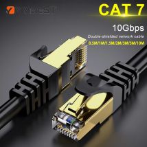 Cavo Ethernet CAT7 Cavo di rete Lan RJ45 da 10 Gb Cavo patch Ethernet di rete Cavo di rete CAT 7 per router di computer portatile