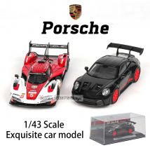Bburago 1:43 Porsche 911 GT3 RS Audi Alpha Romeo Rennmodell Simulationsautomodell Legierungsauto Spielzeug männliche Sammlung Geschenk
