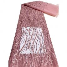 Afrikanische Pailletten Perlen Bräutigam Spitze Stoff hochwertige französische Tüll Spitze Stoff Stickerei nigerian ische Spitze Stoffe nähen