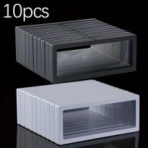10pcs Transparent Floating Frame Display Rack Floating Storage Box Jewelry Display Box Necklace Watch Bracelet Dust Box