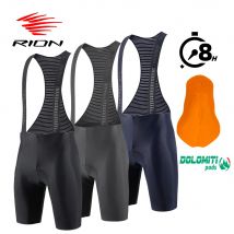 RION męskie spodenki rowerowe na szelkach rower górski MTB ubrania Downhill rajstopy rowerowe jazda szosowa Motocross Dolomiti 8H Outdoor Pro