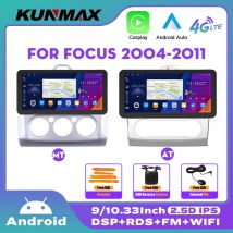 10,33 Zoll Auto Radio Für FORD Focus 2004-2011 2Din Android Octa Core Auto Stereo DVD GPS Navigation