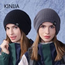 Winter Beanie Hut Skullies Beanies Weiche Schädel Warme Baggy Cap Gorros Winter Hüte für Männer Frauen Anti-kälte Gestrickte hut