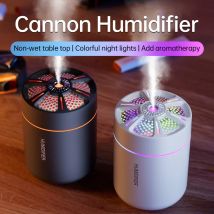 Umidificatore potente ed efficiente 180ML Diffusore di aromi per aromaterapia Olio essenziale con luci colorate per la camera da letto dell'auto domestica