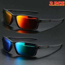 1/2/3PCS Neue Polarisierte Sport Sonnenbrille Quadratischen Rahmen Unisex Ideal für Laufen Fahren Angeln Beste Geschenk Wahl uv400