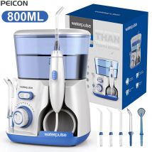 Irrigatore orale Dentale Acqua Flosser per I Denti Elettrico Ad Alta Pressione Irrigatore Dentale Acqua Flosser Bocca Lavatrice 800ML