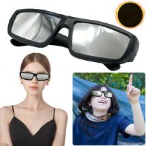 Paquete de 1/2/3/5 gafas solares de eclipse, gafas seguras con certificación ISO, gafas de observación de eclipse Solar, gafas de visualización de eclipse Solar
